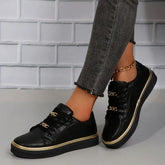 Women's Tennis Lace Up Casual Sneakers
