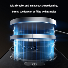 MagSafe Leather TPU Back Cover with Hidden Kickstand iPhone Case