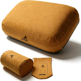 Thick Camping Memory Foam Pillow, Compressible & Ultralight Travel Pillow