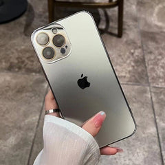 Frosted Glass Phone Case For iPhone