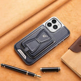 Leather Wallet Stand Phone Case For iPhone