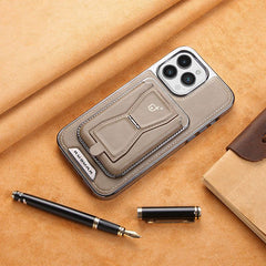 Leather Wallet Stand Phone Case For iPhone