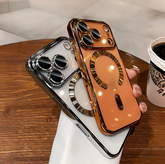 Transparent Case Compatible for iPhone 17 Air pro max Shockproof Plating Soft case