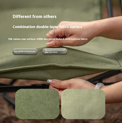 Portable Folding Chair - Adjustable, Suitable for Camping, Fishing, Picnics and Office Naps