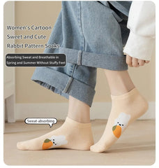 Lemon Rabbit Socks – 6 Pairs