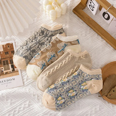 Harajuku Kawaii Socks - 4 Pairs