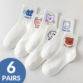 Bear'Buddies Socks– 6 Pairs