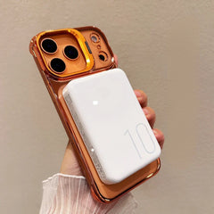 Luxury Plating Broderless Ultra Thin Magsafe Case for iPhone 17 16 15 14