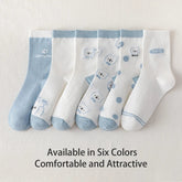 Puppy Cloud Socks – 6 Pairs