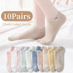 Pastel Breeze Socks 10-Pairs