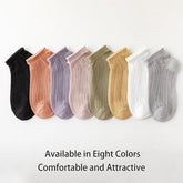 Elegant Mesh Socks 8-Pairs
