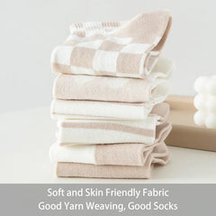 Khaki Bear Socks 6-Pairs