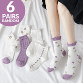 Sweet Lace Socks – 6 Pairs