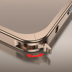 Summer Cooling Independent Frame Lens Cover Phone Case For iPhone