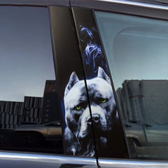 Dog Car Door Stickers