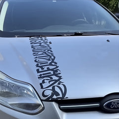 Gothic Windshield Decal