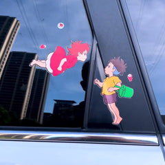Sosuke&Ponyo Car Sticker