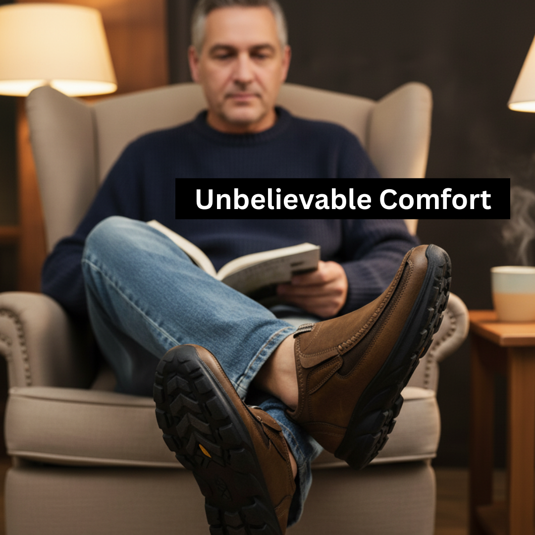 Wikiion – Men’s Comfortable Orthopedic Shoes