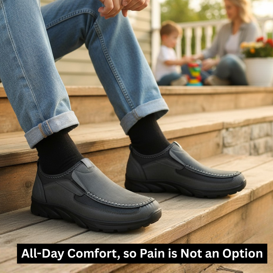 Wikiion – Men’s Comfortable Orthopedic Shoes