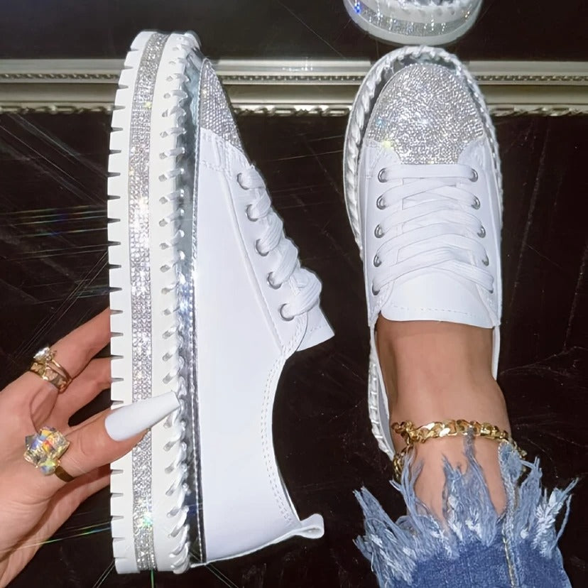 Women's Rhinestone Sneakers