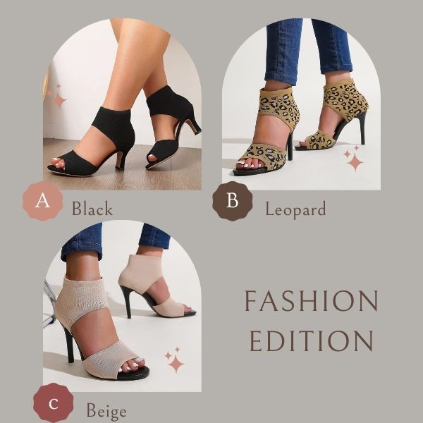 ❤️2025 High Heel with Elastic Back