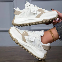 Women's Low Top Lace Up Running Shoes