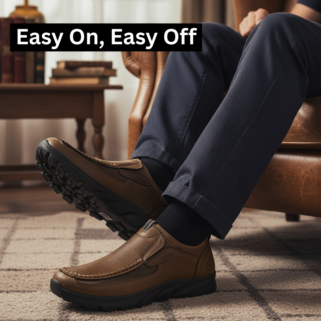 Wikiion – Men’s Comfortable Orthopedic Shoes