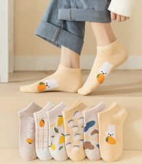 Lemon Rabbit Socks – 6 Pairs