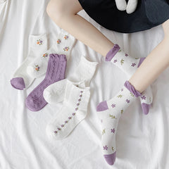 Sweet Lace Socks – 6 Pairs