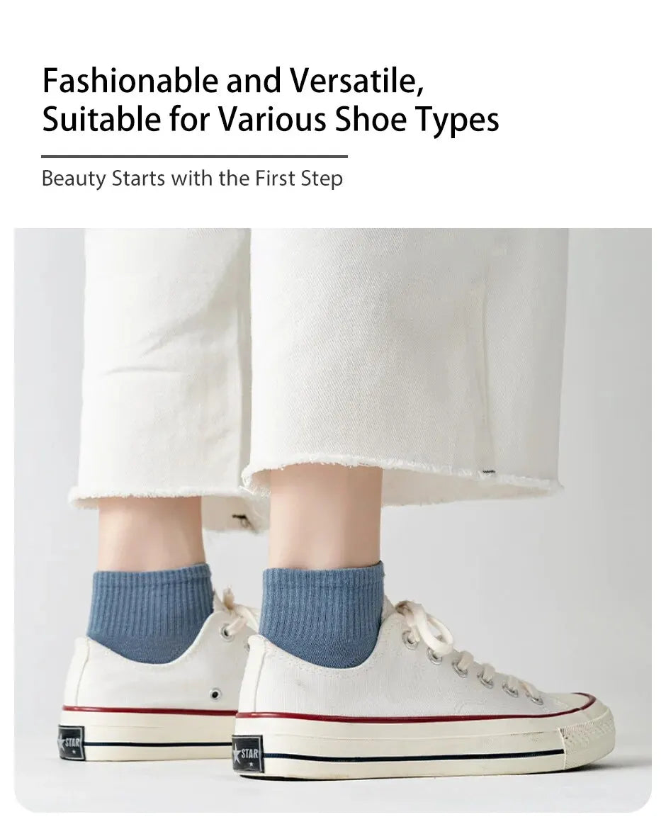 Candy Color Socks – 10 Pairs