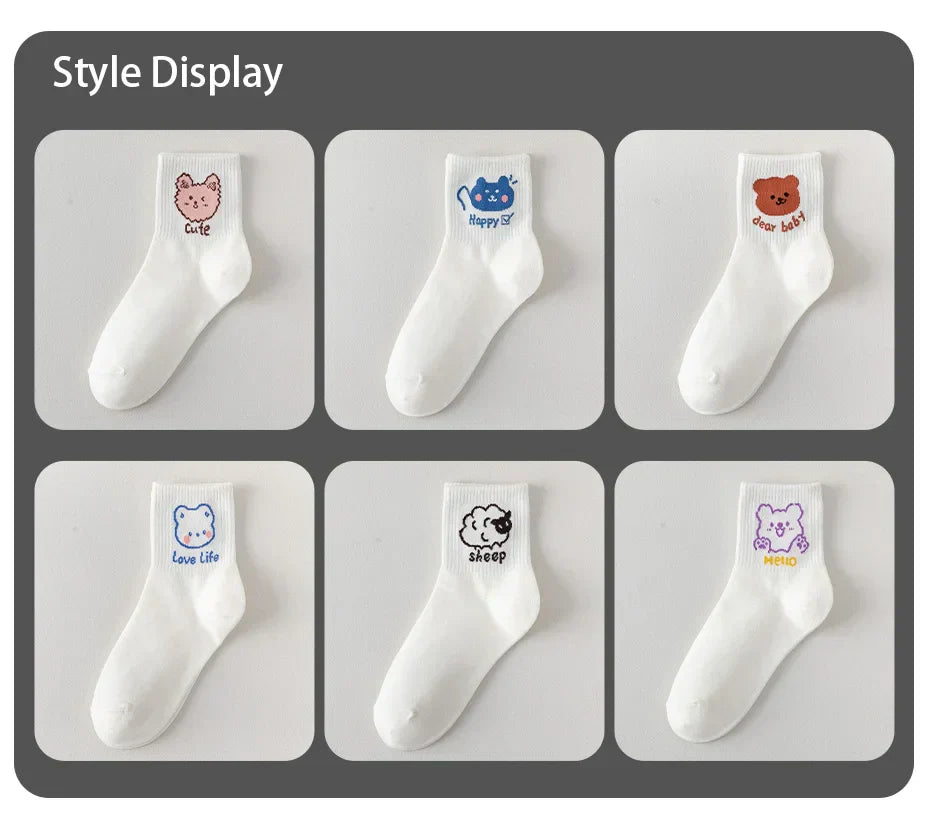 Bear'Buddies Socks– 6 Pairs