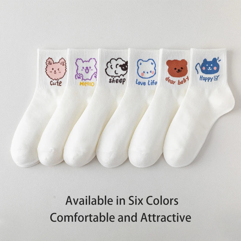 Bear'Buddies Socks– 6 Pairs