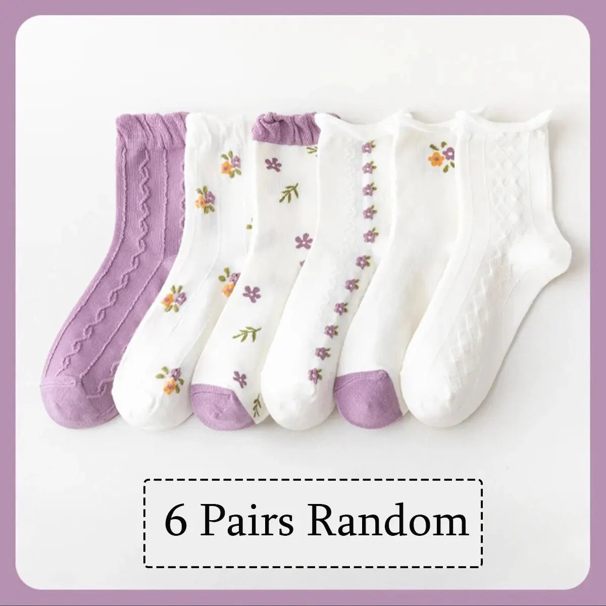 Vintage Khaki Socks – 6 Pairs