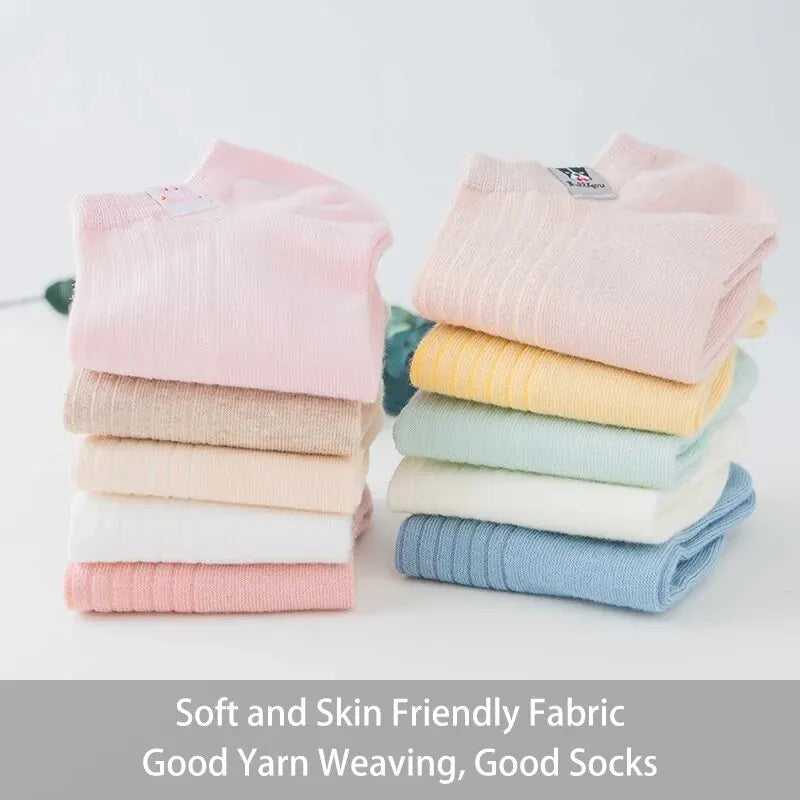 Pastel Breeze Socks 10-Pairs