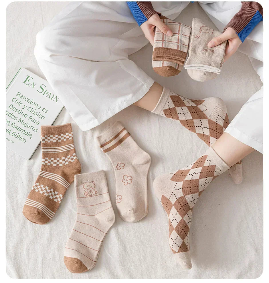 Vintage Lace Socks – 6 Pairs