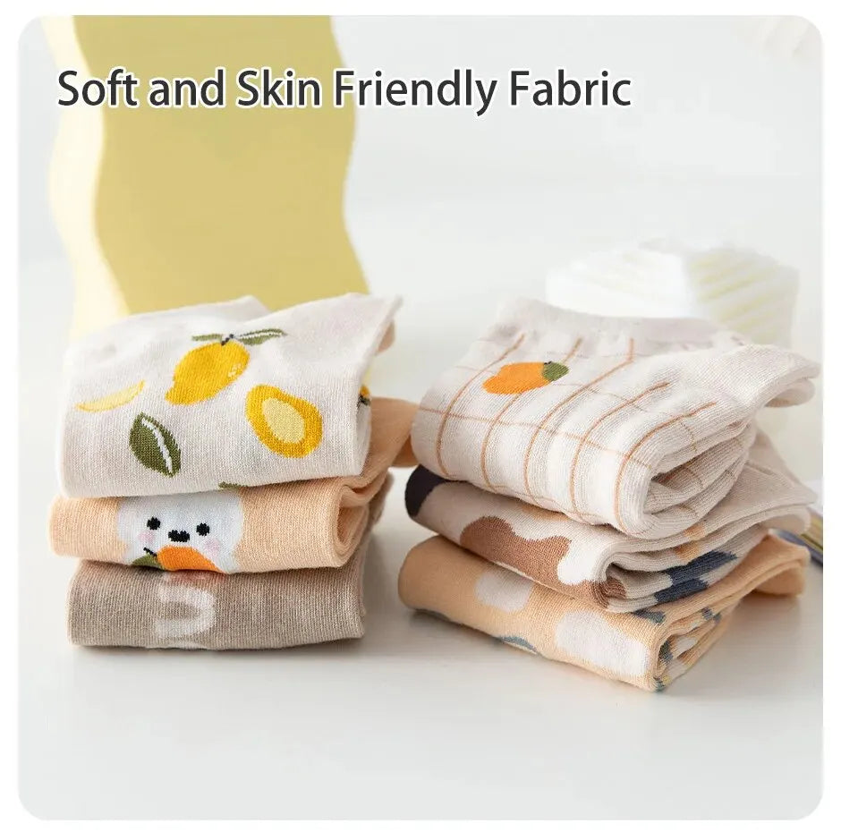 Lemon Rabbit Socks – 6 Pairs