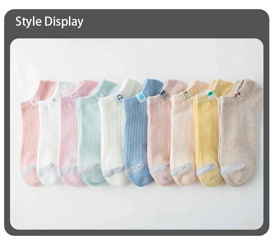 Pastel Breeze Socks 10-Pairs