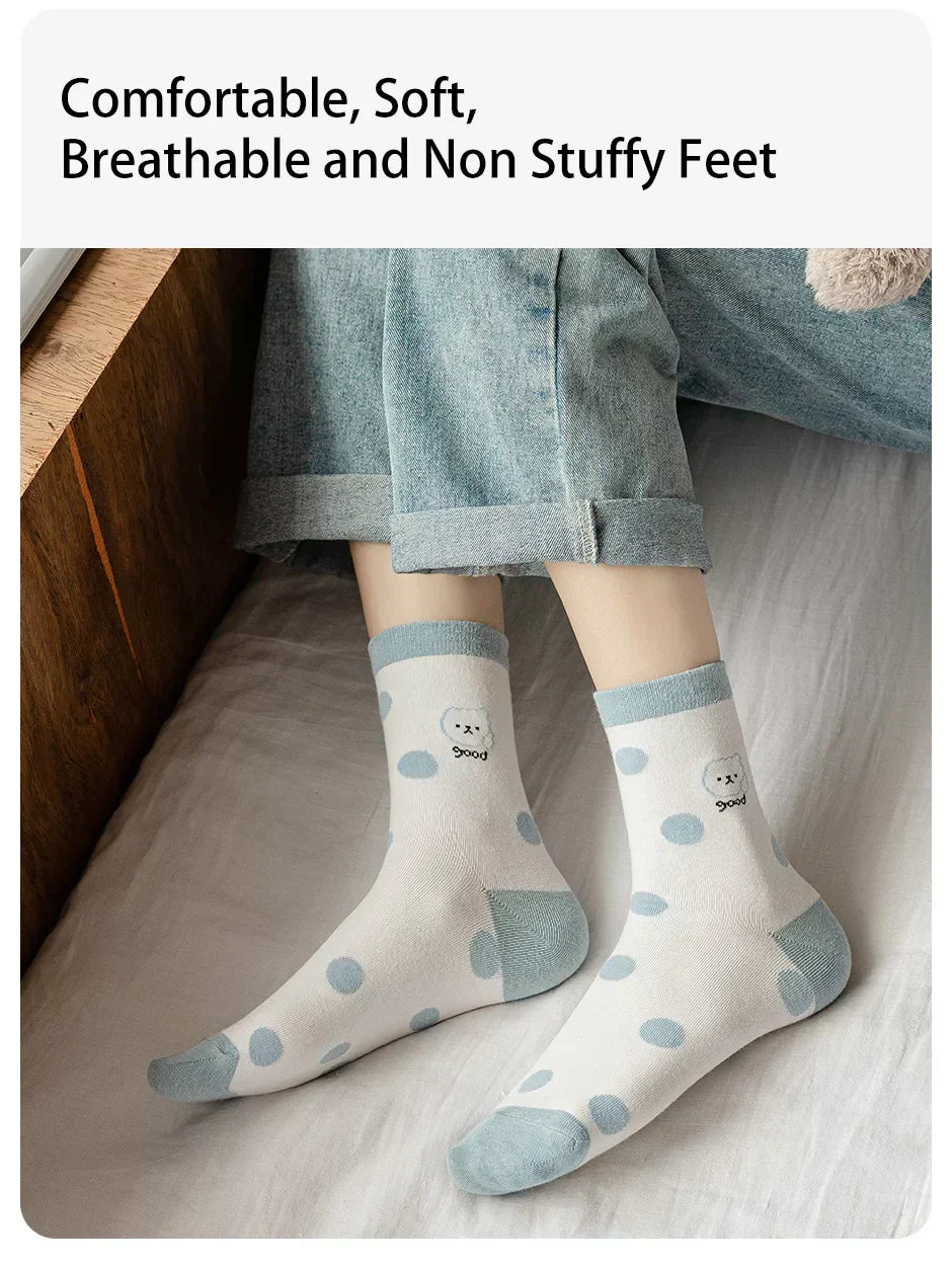 Puppy Cloud Socks – 6 Pairs