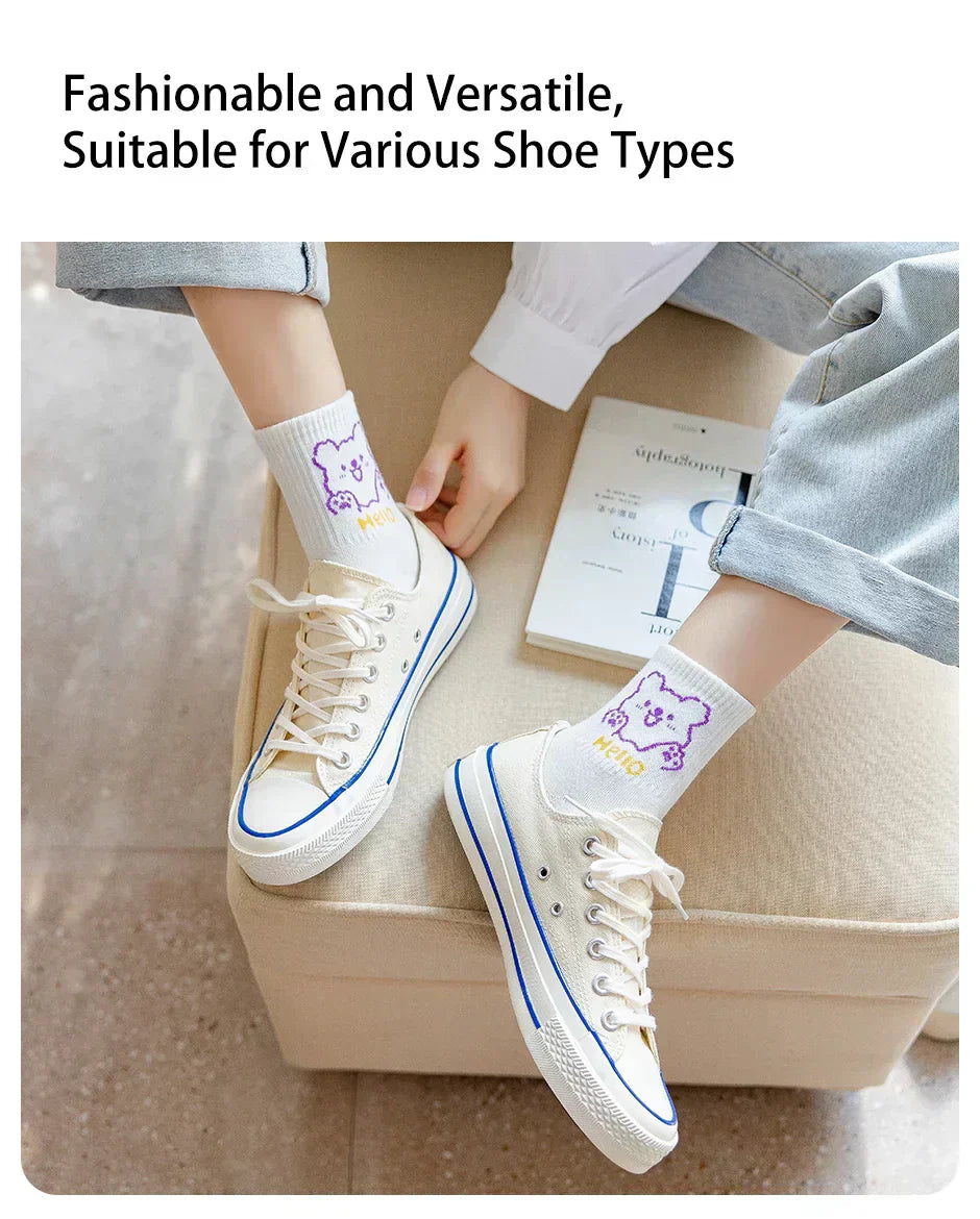 Bear'Buddies Socks– 6 Pairs