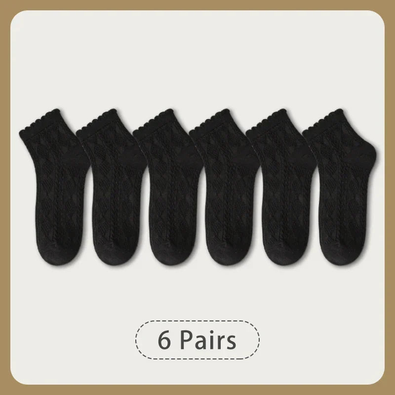 Sugar Lace Socks – 6 Pairs