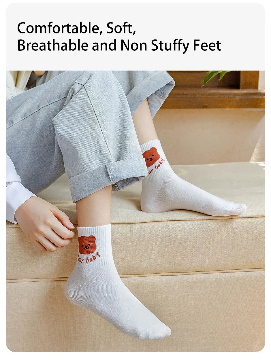 Bear'Buddies Socks– 6 Pairs