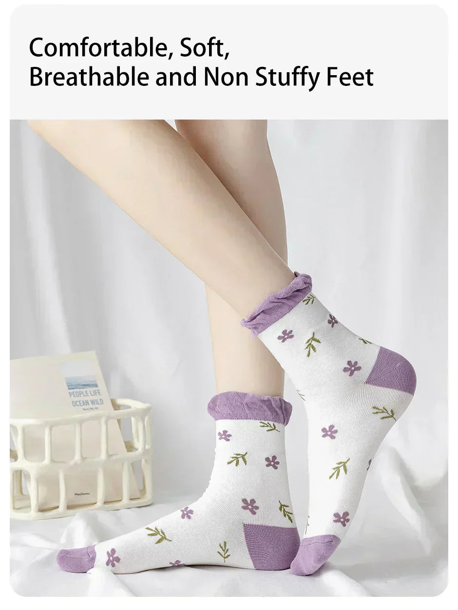 Sweet Lace Socks – 6 Pairs