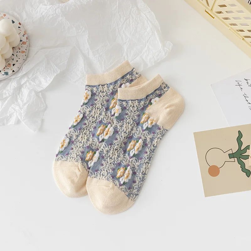 Harajuku Kawaii Socks - 4 Pairs