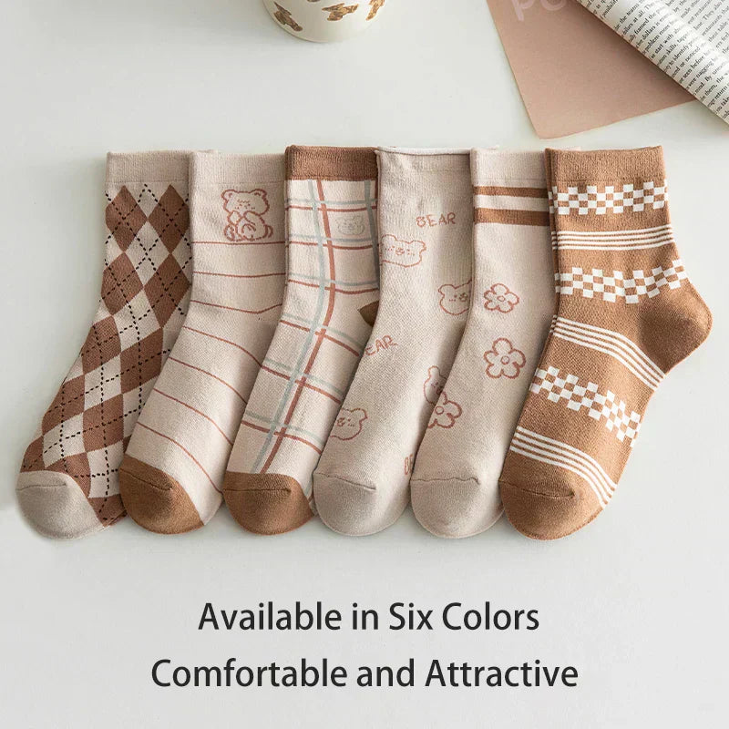 Vintage Lace Socks – 6 Pairs