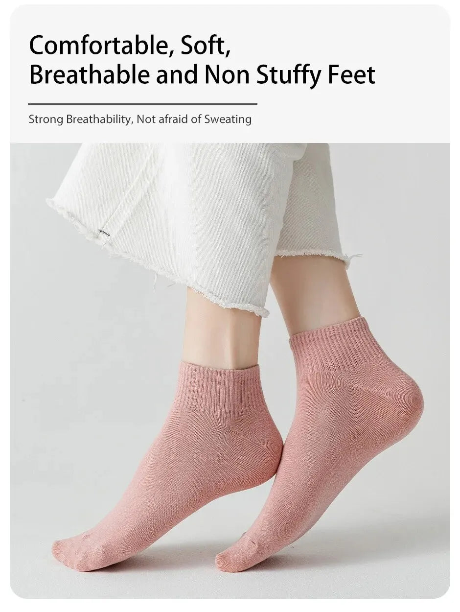 Candy Color Socks – 10 Pairs