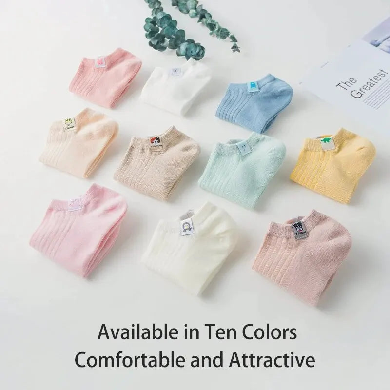 Pastel Breeze Socks 10-Pairs