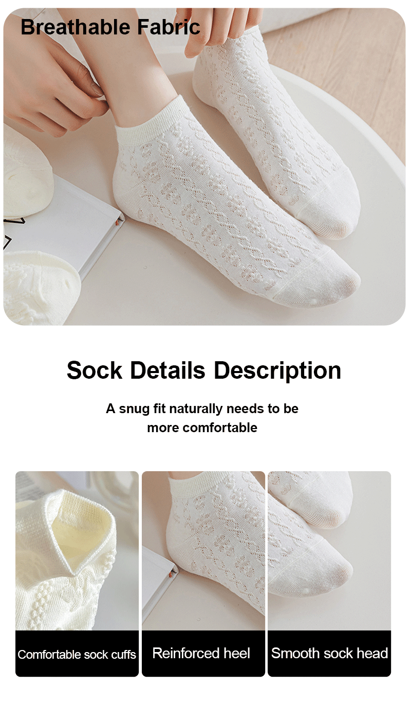 Sweet Summer Socks - 5 Pairs