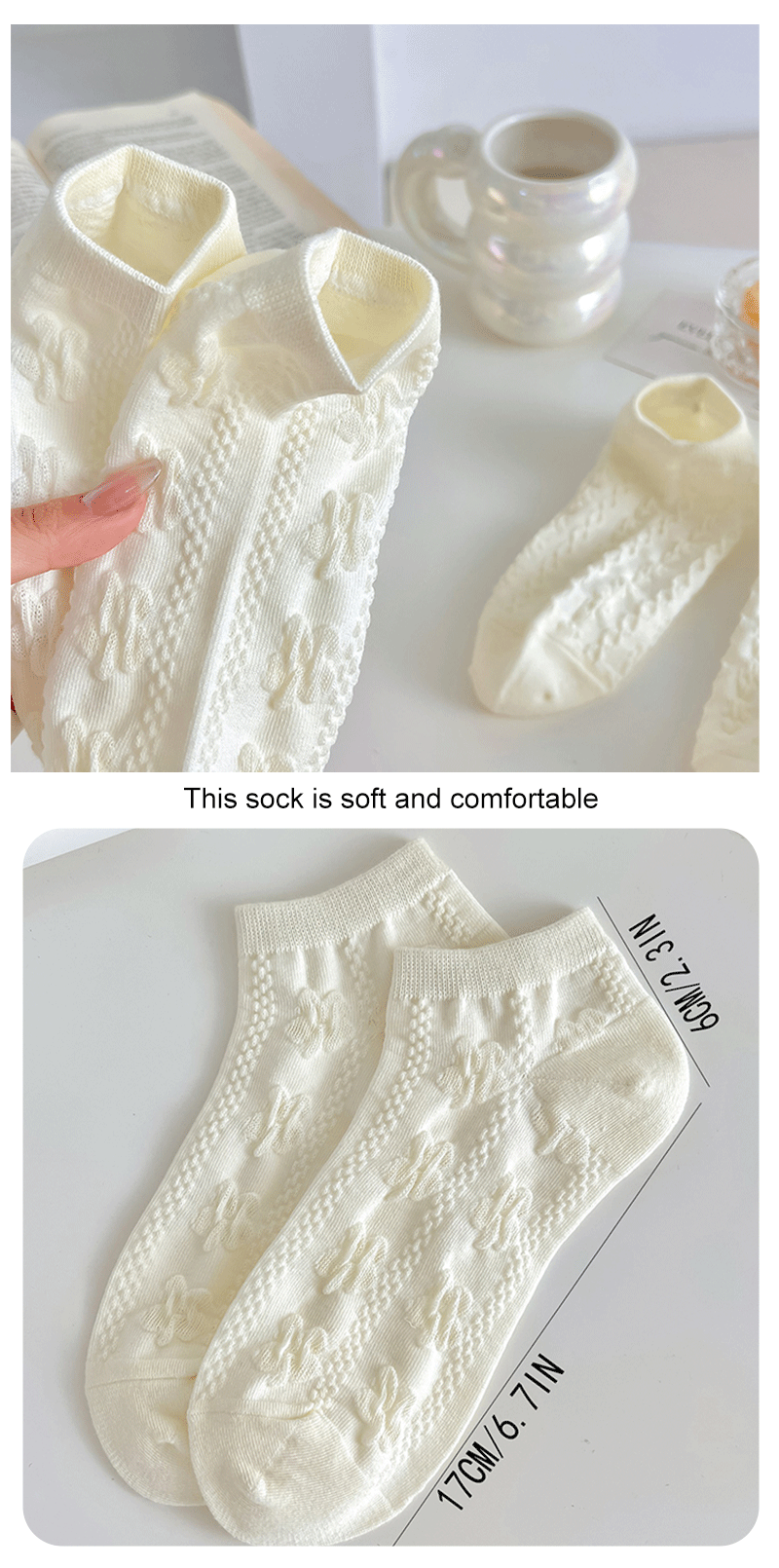 Sweet Summer Socks - 5 Pairs