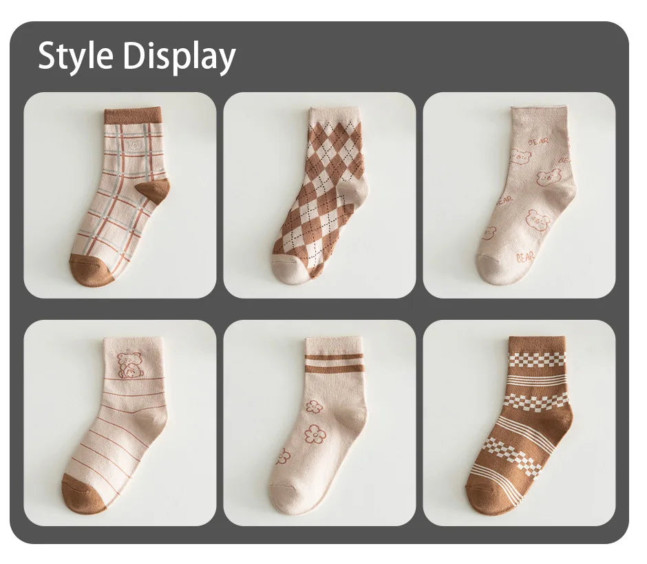Vintage Lace Socks – 6 Pairs