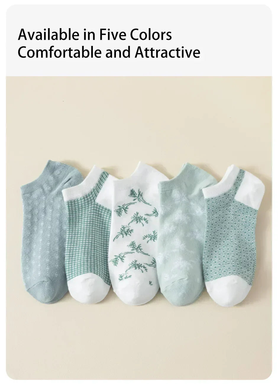 Minty Fresh Socks – 5 Pairs